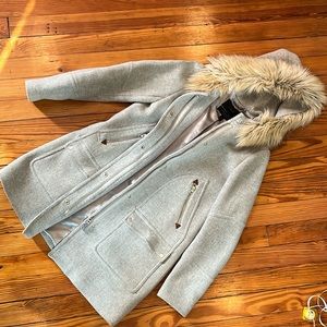 J Crew Stadium cloth coat by Nello Gori.